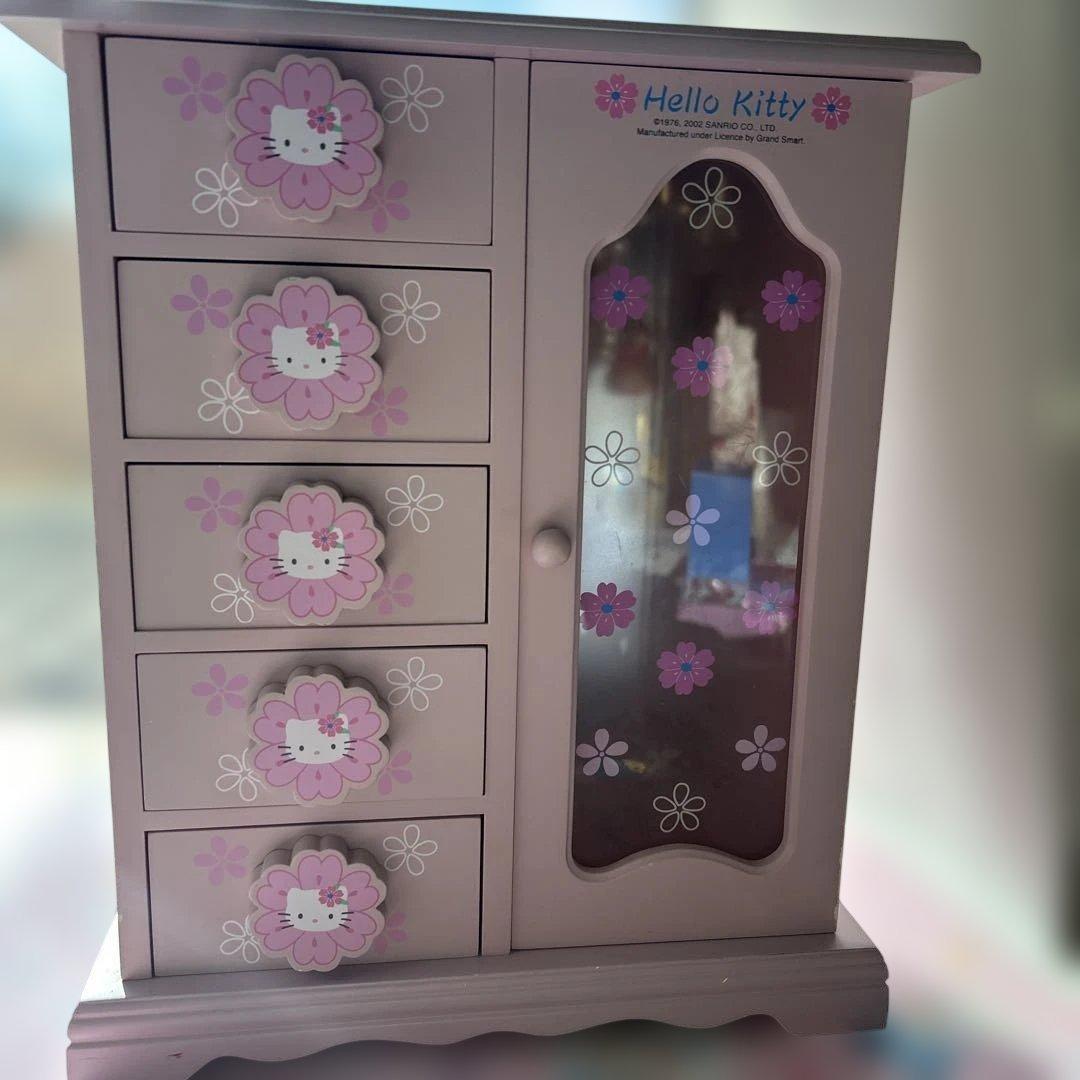 ハローキティジュエリーボックス　木製　2002年製