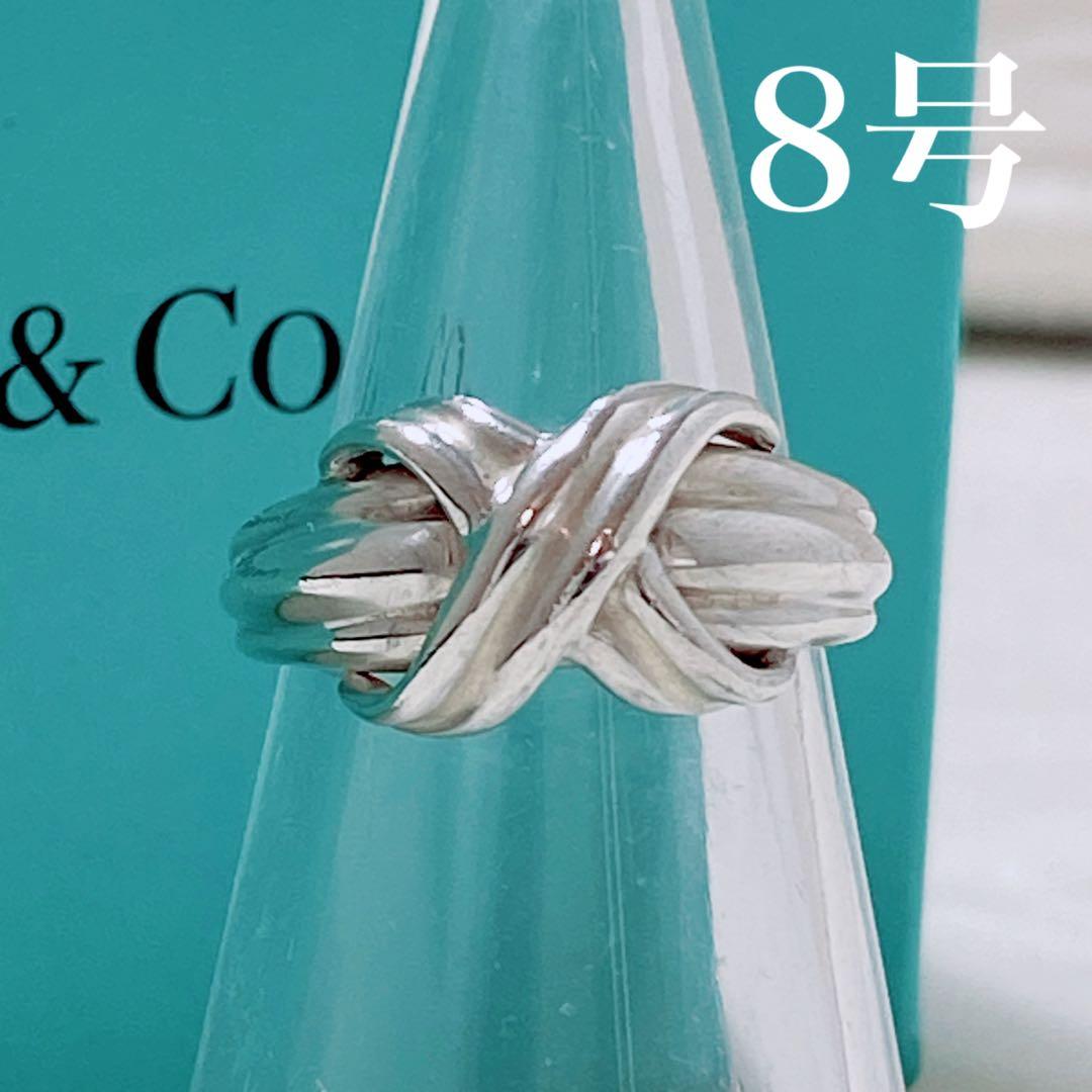 【美品】✨Tiffany&Co. ✨シグネチャーリング 8号