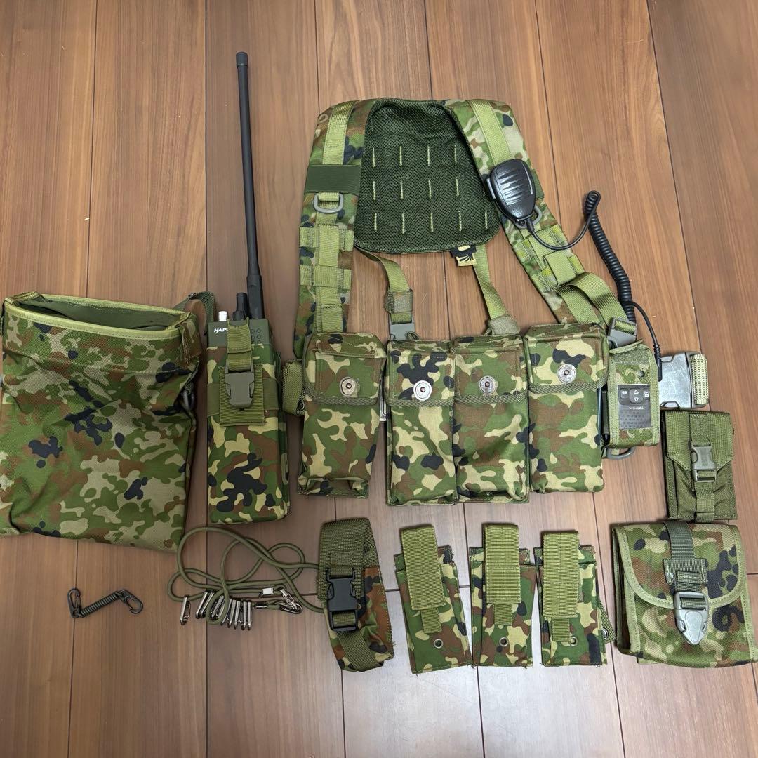 サバゲー　ポーチ　サスペンダー　アイコム　ハーフギリー