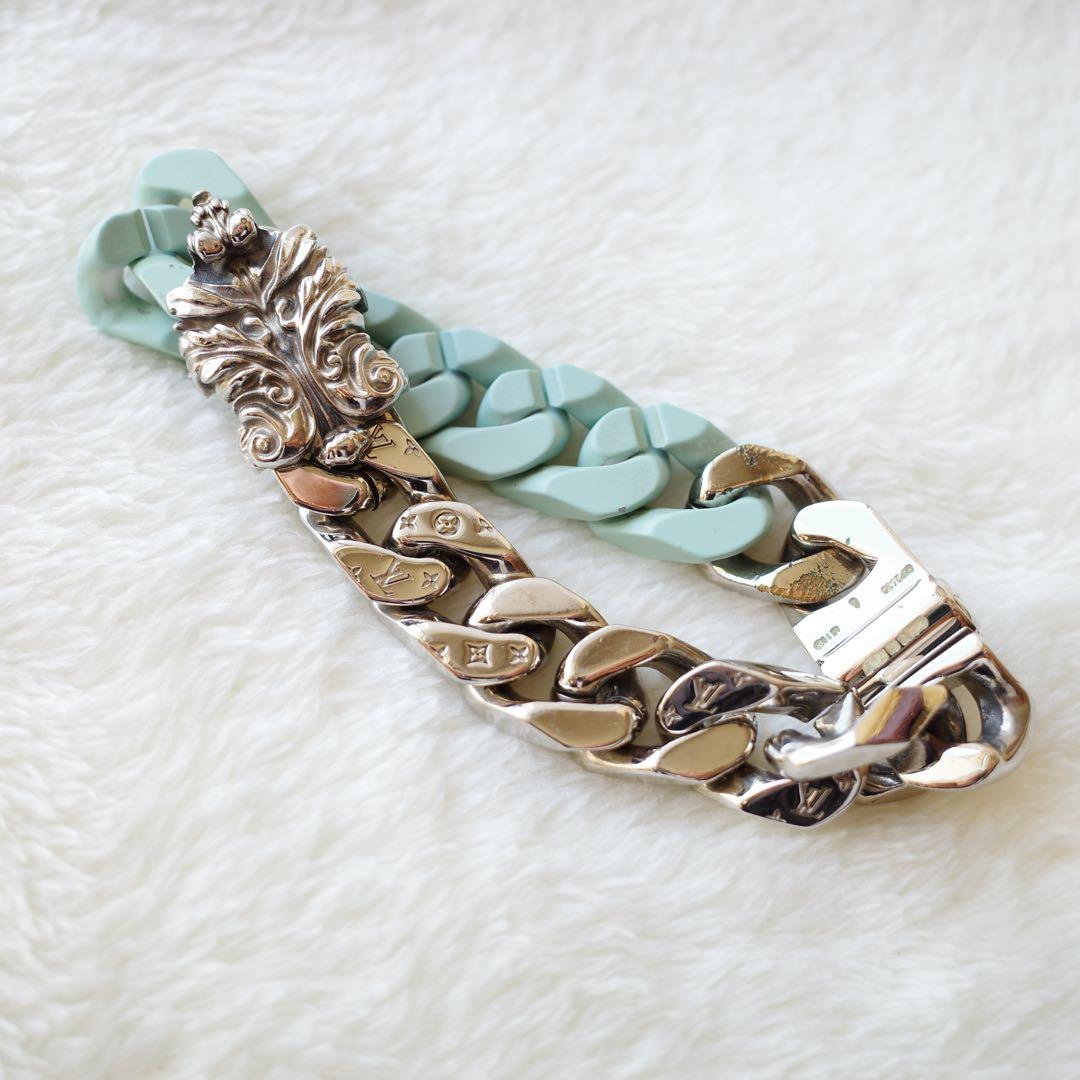 LOUIS VUITTON（ルイヴィトン）ブラスレ LVスカルプチャー チェーン