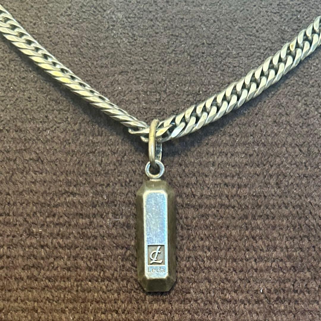 レダシルマ LedaSILMA 喜平 インゴット型 ネックレス ロング