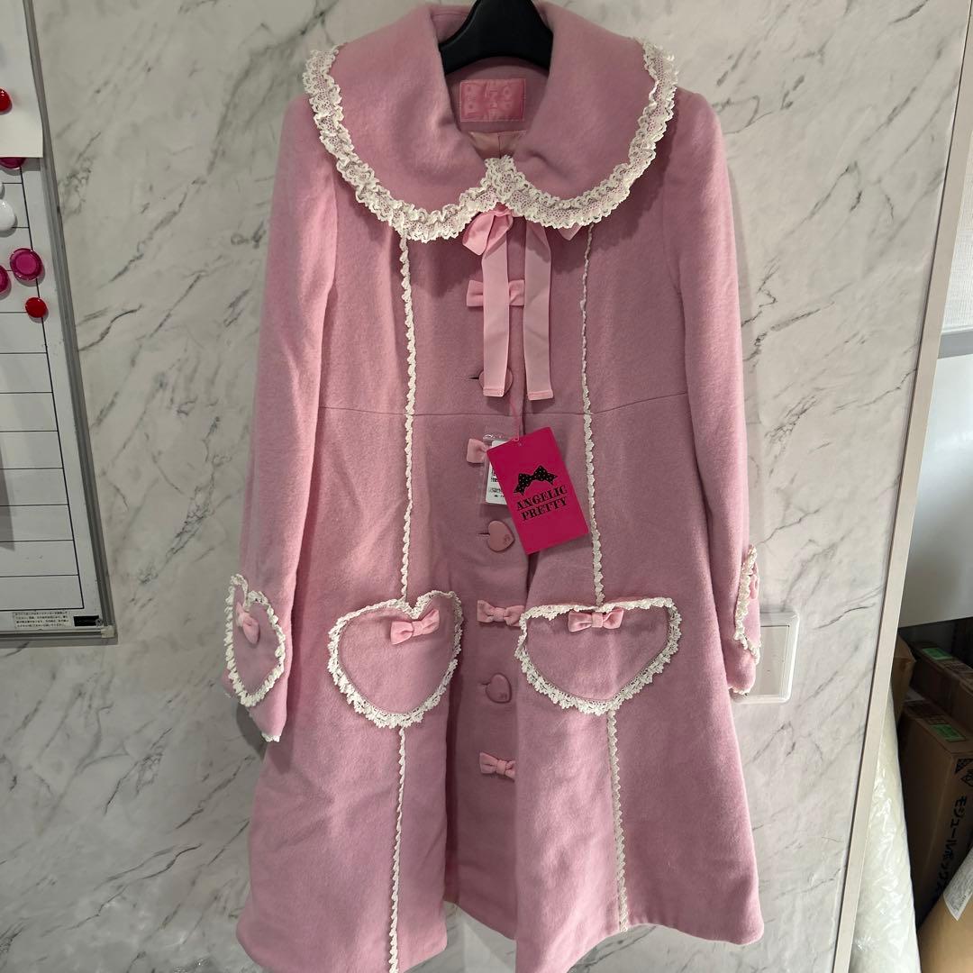 angelic pretty lovelyハートポケットコート - メルカリ
