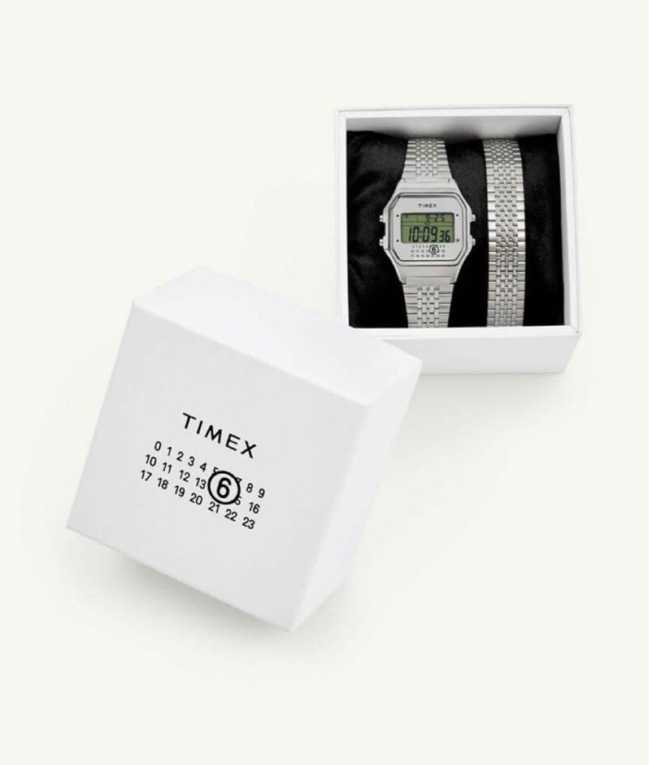 MM6xTIMEX マルジェラ　タイメックス こんにちは専用 MM6 Maison Margiela×TIMEX＞コラボレーションウォッチ | st company