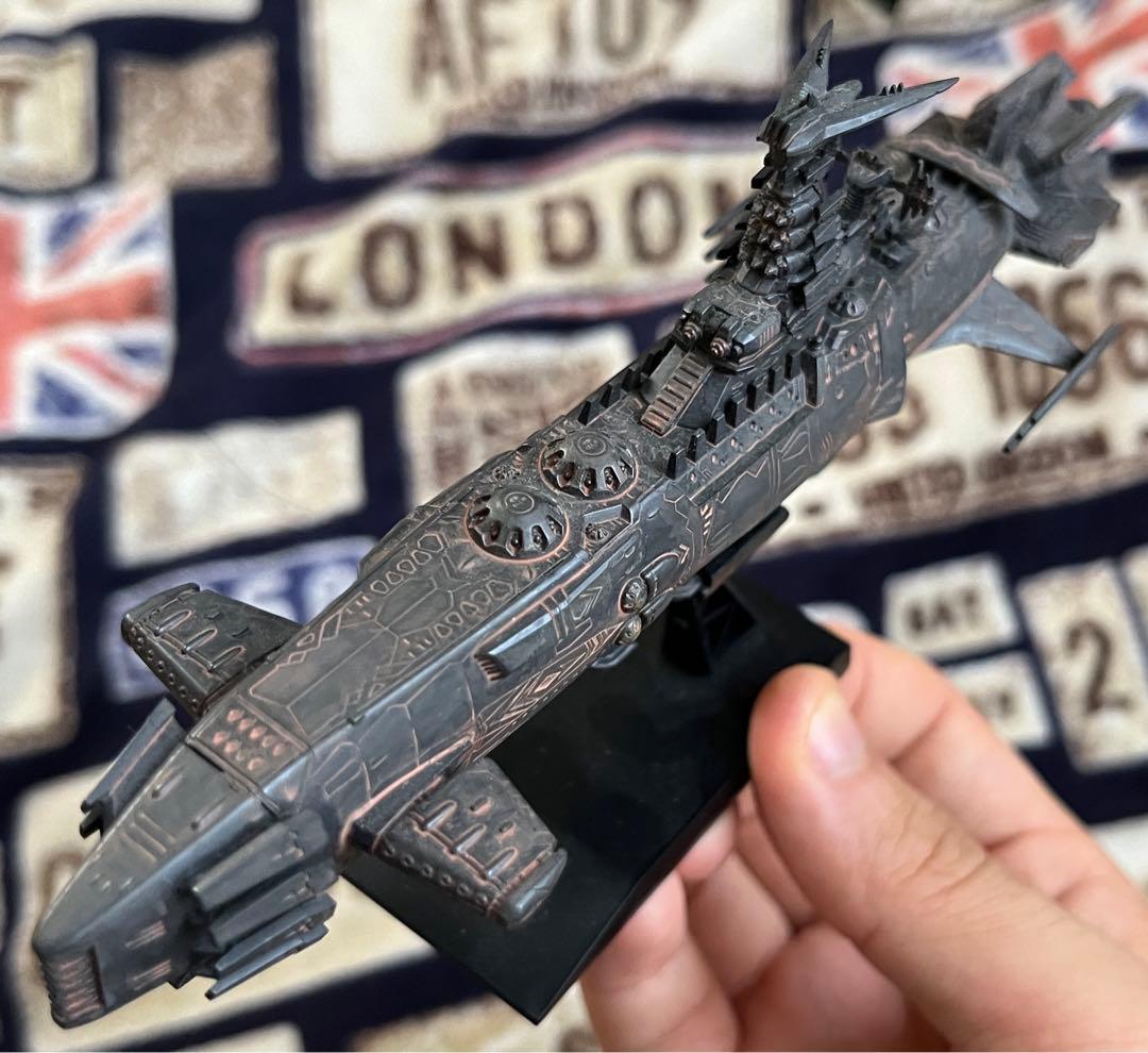 期間限定値下げ宇宙戦艦ヤマト2202 メカコレカラクルム級戦闘艦 完成品汚し