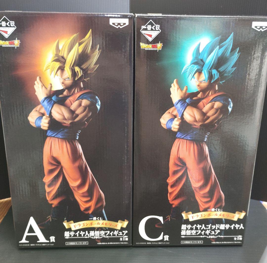 一番くじ　ドラゴンボール　メモリーズ 孫悟空フィギュアA賞 C賞（内装未開封）