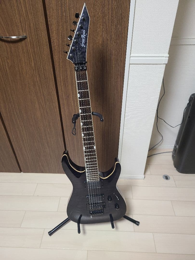 Grass Roots G-HR-72QM ホライゾン エレキギター 即納可能】GrassRoots(グラスルーツ) G-HORIZON-FX / See Thru Blue