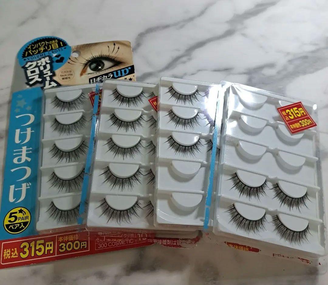 ダイソー　ボリュームクロス　15ペア　新品