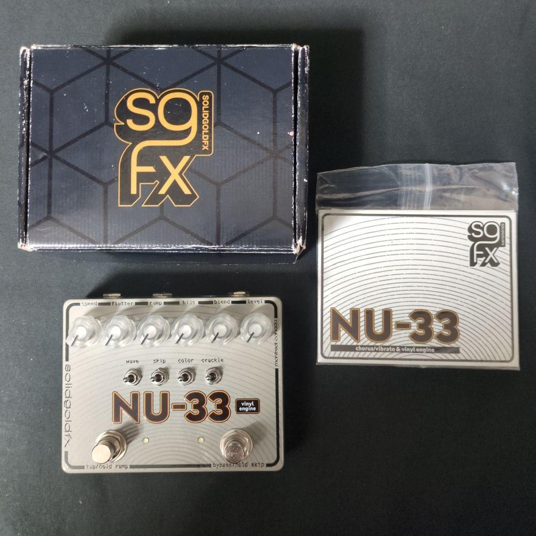 ギター SolidGoldFX NU-33 Vinyl Engine