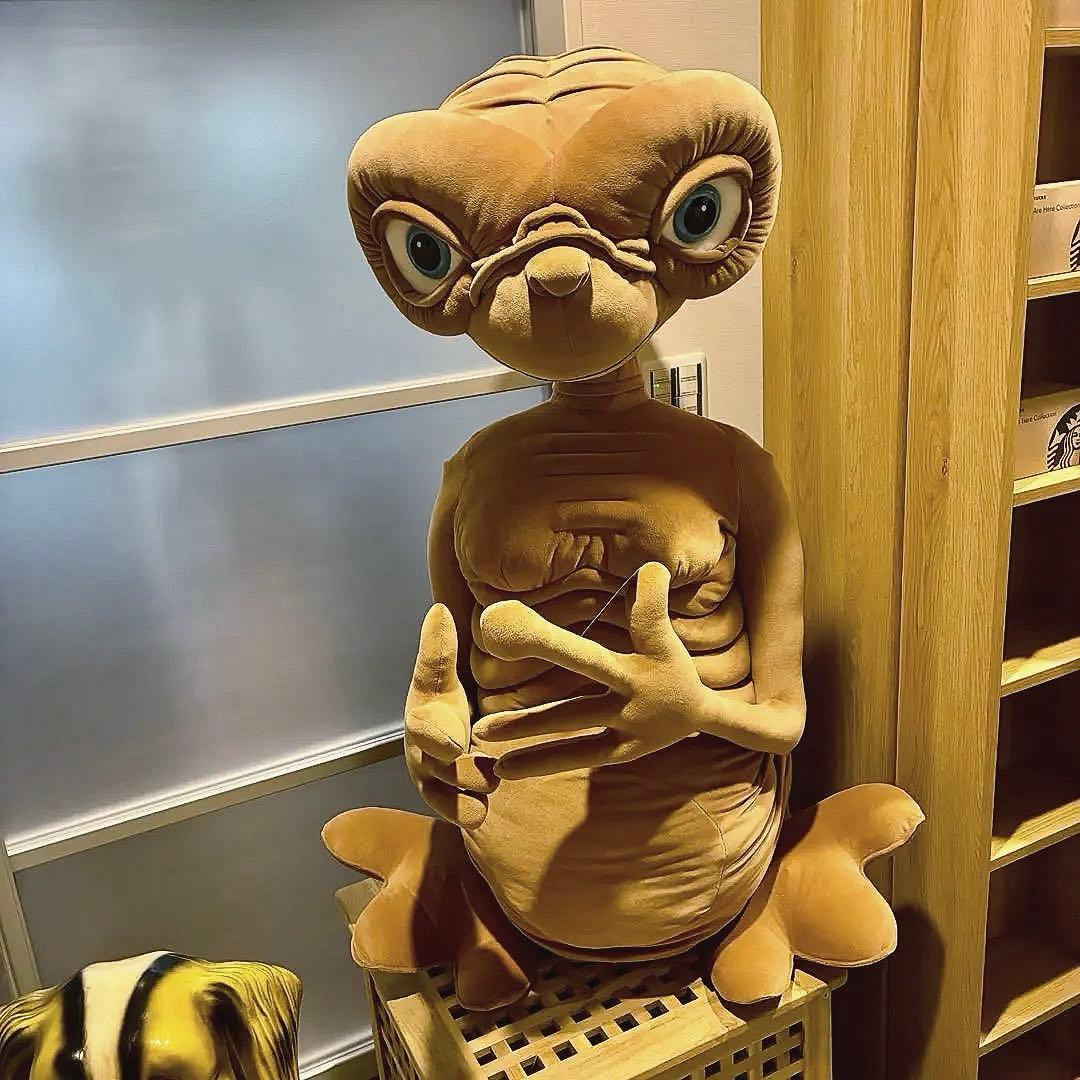 希少 デッドストック 特大 ジャンボ ET トイザらス限定 110cm タグ付き