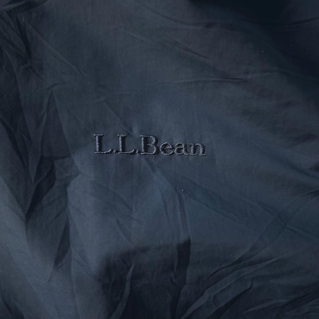 L.L.Bean90sナイロンウォームアップジャケットシンサレート裏フリース短丈