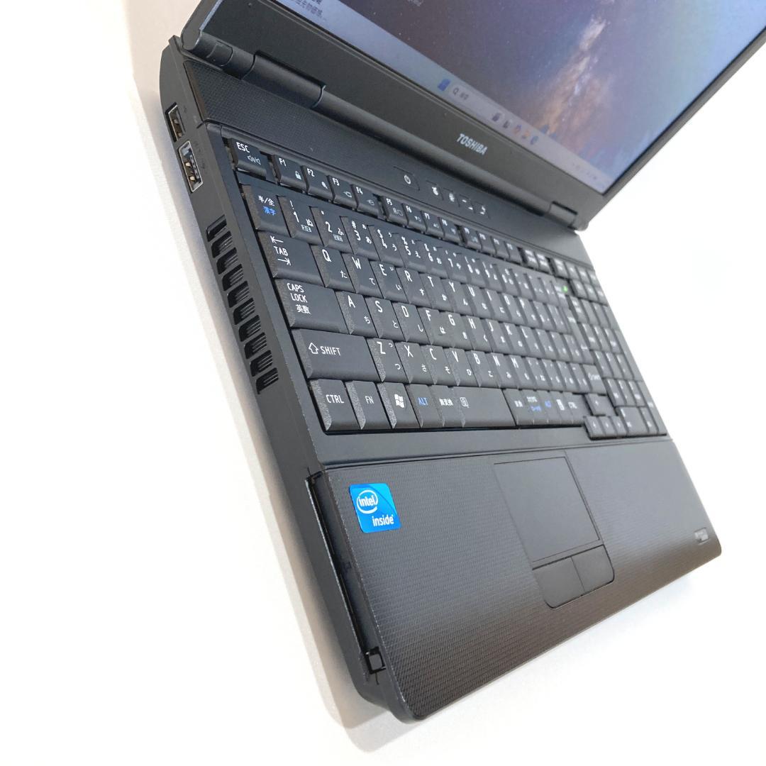 訳あり✨初心者✨SSD・大画面・DVD✨黒✨すぐ使えるノートパソコン