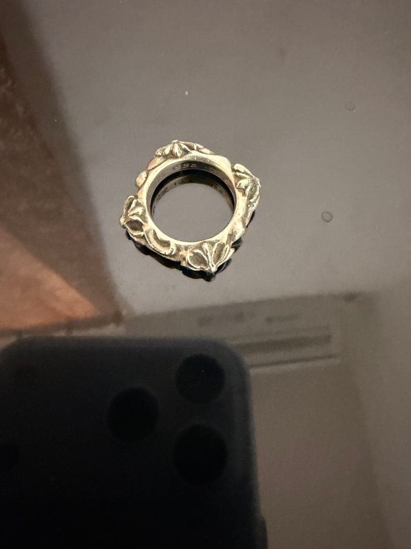 確実正規品クロムハーツ スターバンドリング　国内2号