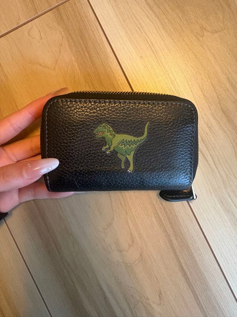 COACH ブラックレザー ケース