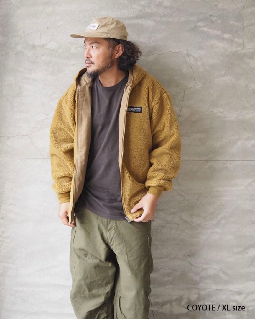 GRIP SWANY ‪☆ファイアープルーフ リバーシブルボアジャケット