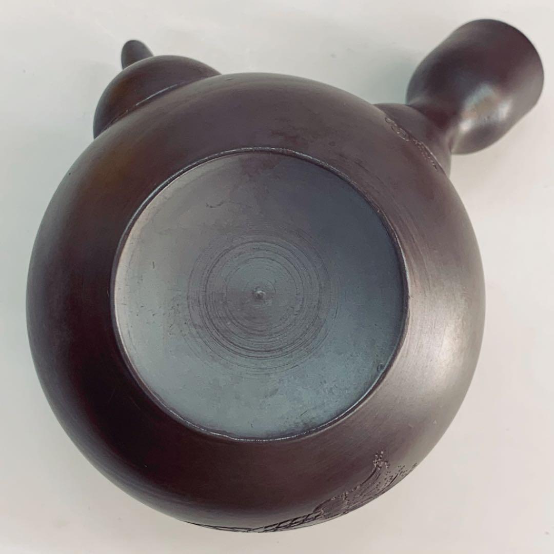 茶注37 万古焼 急須 茶壺型】二代清水酔月 共箱