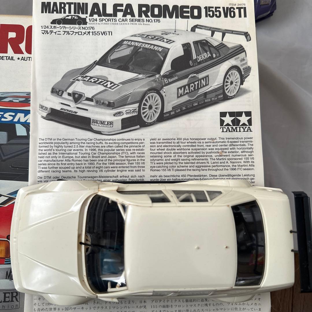 タミヤ フジミプラモデル 5代まとめ売り ジャンク品 完成品 現場品