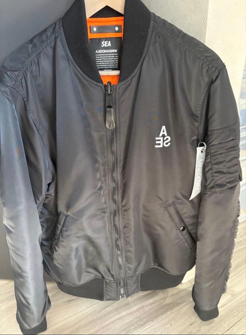 windandsea×MINEDENIM MA-1