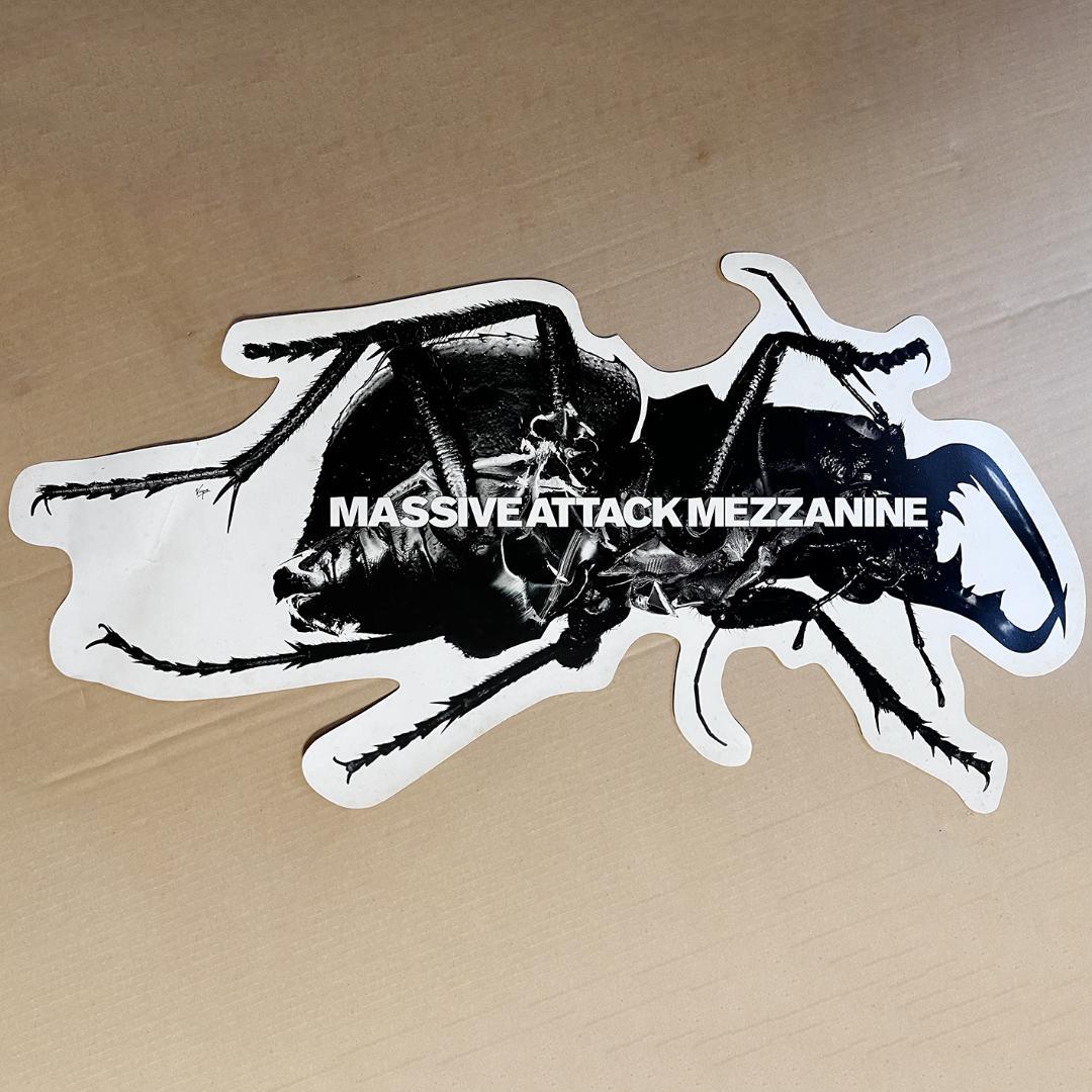 MASSIVE ATTACK / MEZZANINE 98 非売品 ポスター Massive Attack - Mezzanine. Original Vintage Advert 1998 (ref