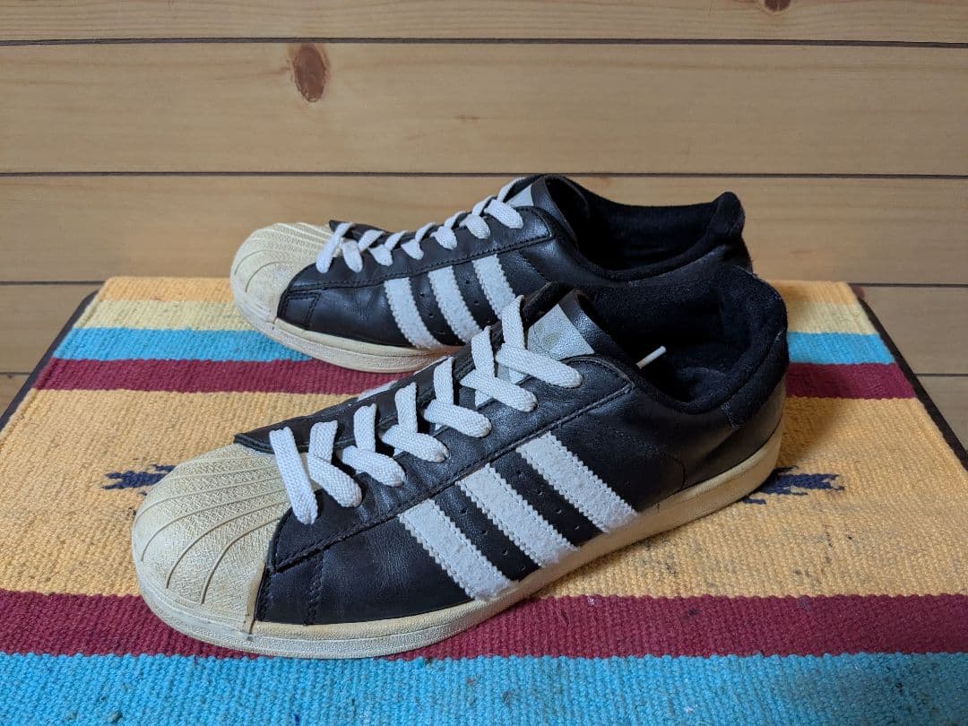 専用90s 台湾製　ビンテージ　スーパースター　黒×白　検索　フランス　80s