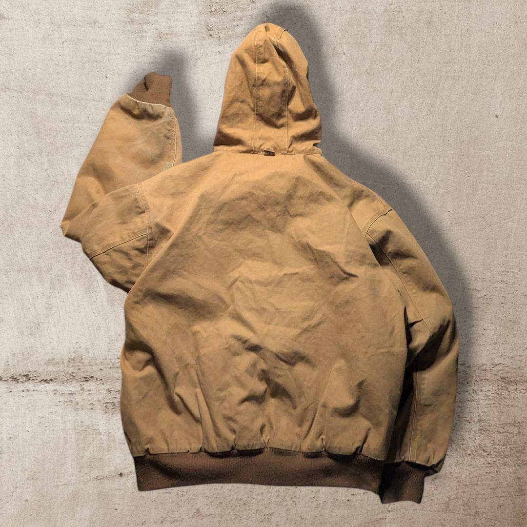 vintage90sWallsダックジャケットXL相当鬼フェード裏フリース希少