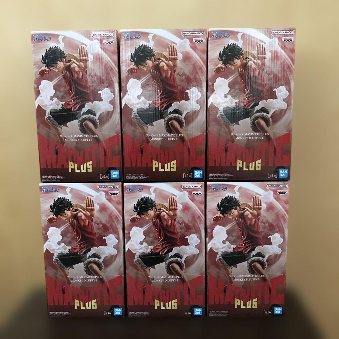 ワンピース MAXMATIC PLUS モンキー・D・ルフィ　6個セット(新作)