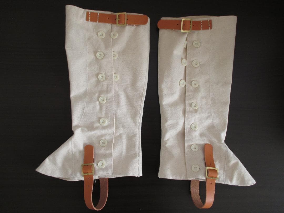 新品　レプリカ　日本軍　明治時代　脚絆　ゲートル　レギンス　ゴールデンカムイ 新品 レプリカ 日本軍 明治時代 脚絆 ゲートル レギンス 軍靴 軍服