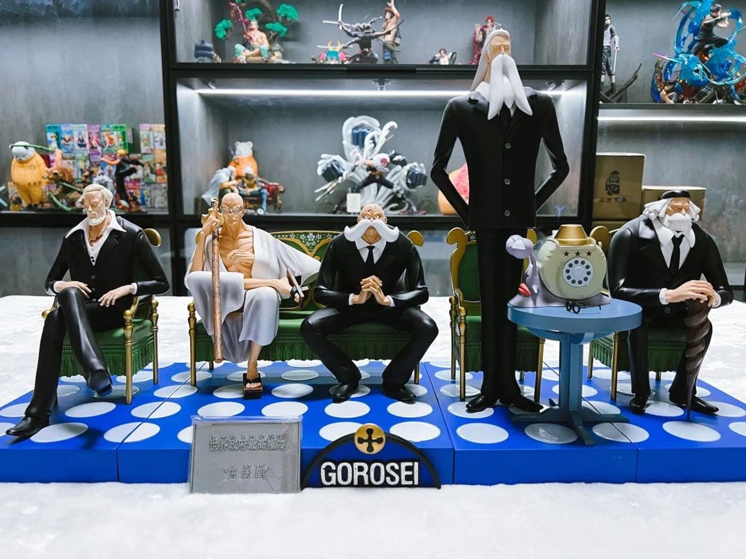 ONE PIECE ワンピース 世界政府  五老星  フィギュア ガレージキット