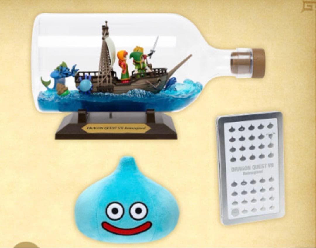 ドラゴンクエスト VII 7 リイマジンド 超豪華版 特典のみ ピンズ付き