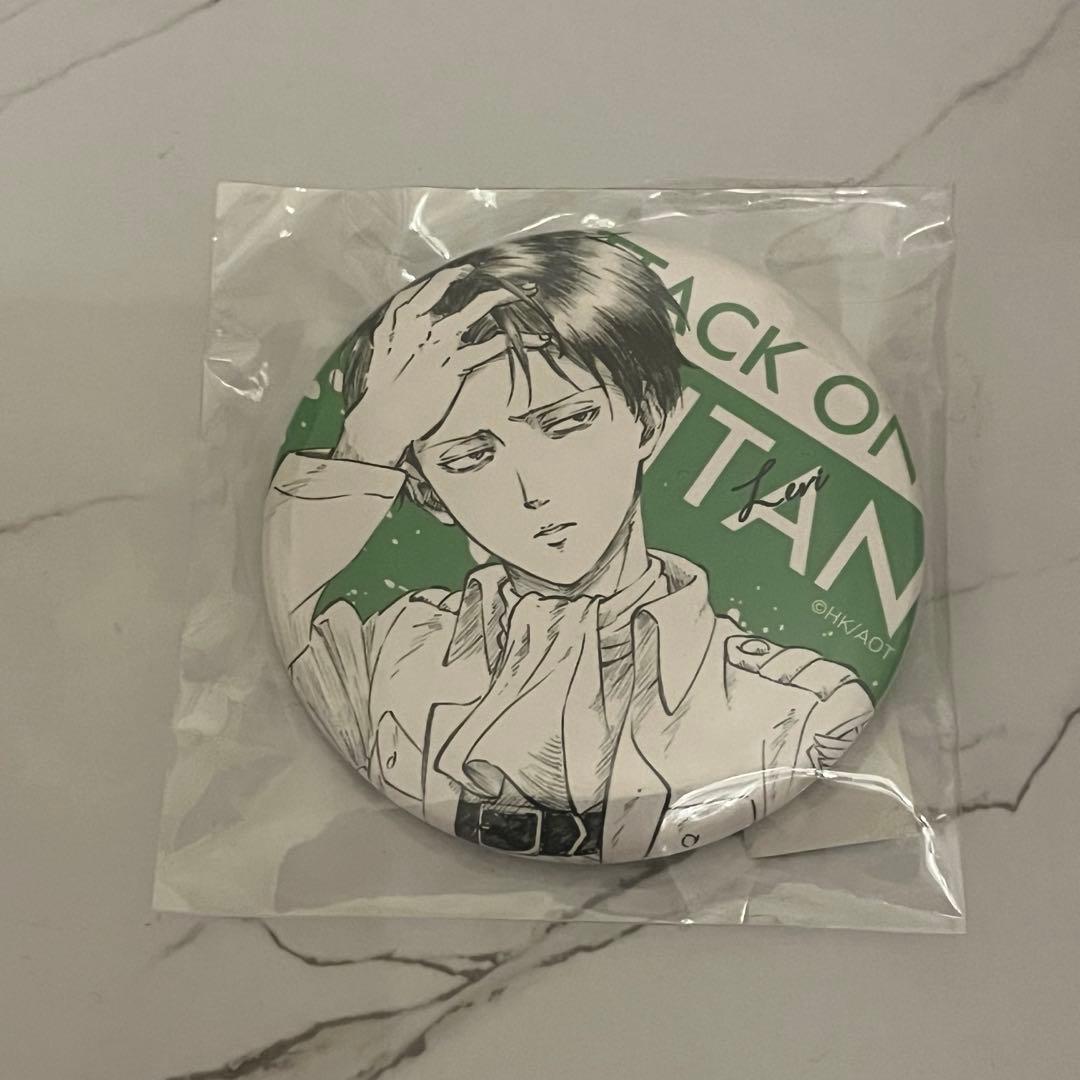 進撃の巨人リヴァイ WIT studio 缶バッジ - メルカリ