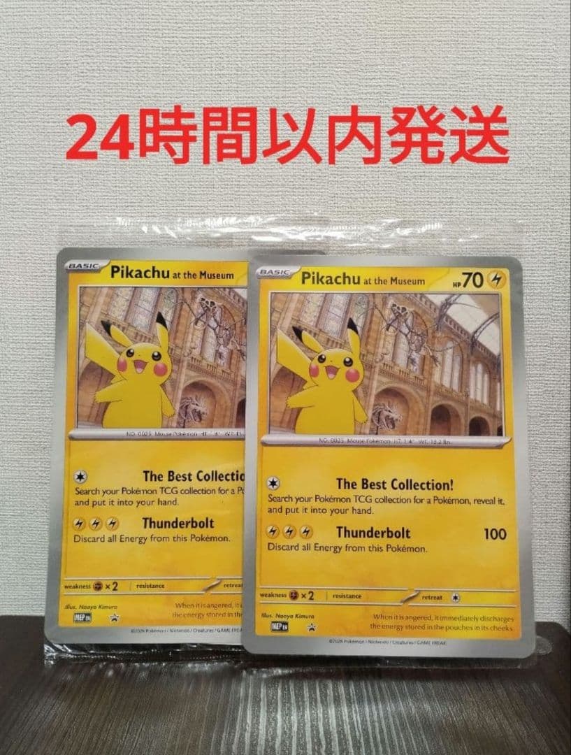 ロンドン ピカチュウ Pikachu at the Museum 2枚セット - メルカリ