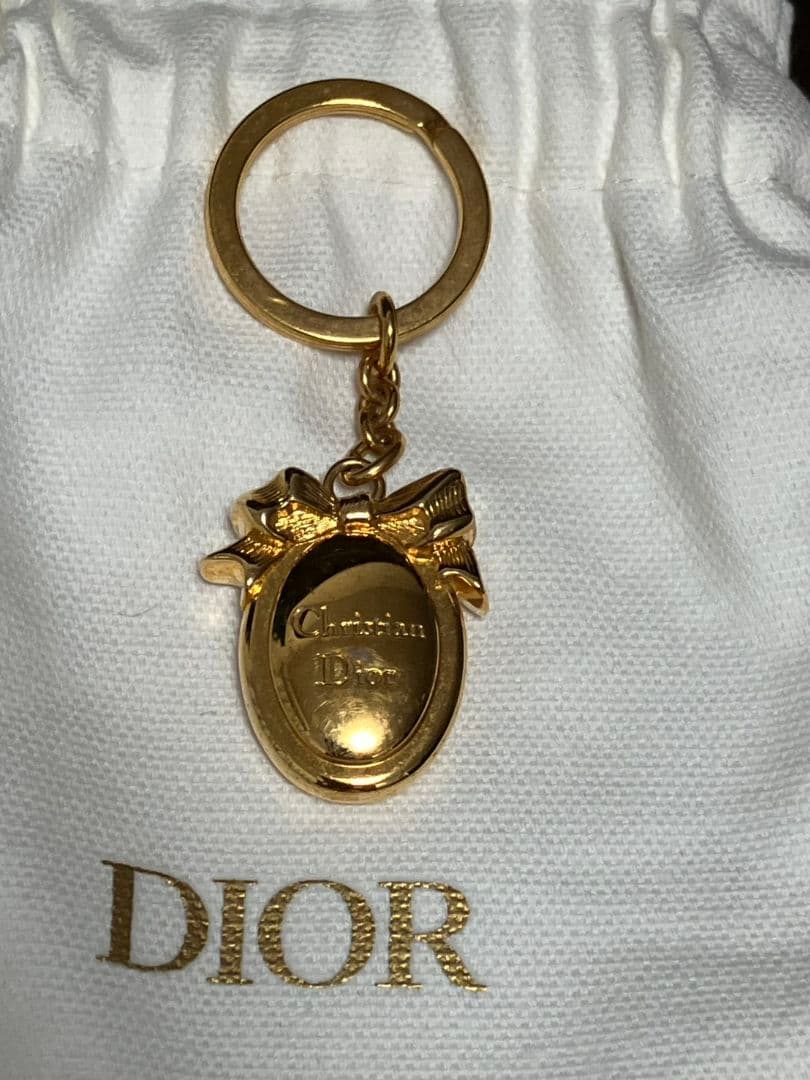 ★Christian Dior　クリスチャン・ディオール　キーホルダー　金メッキ Christian Dior（クリスチャン・ディオール） 【SPRING SALE☆30％OFF