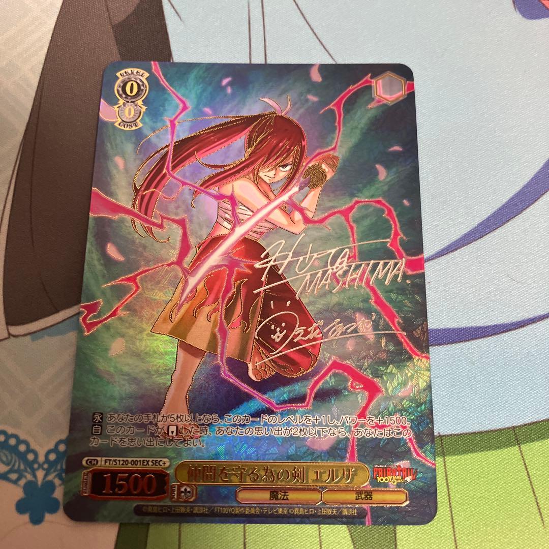 ヴァイスシュヴァルツFAIRYTAIL仲間を守る為の剣エルザSEC ヴァイス FAIRY TAIL 仲間を守る為の剣 エルザ SEC+ - メルカリ