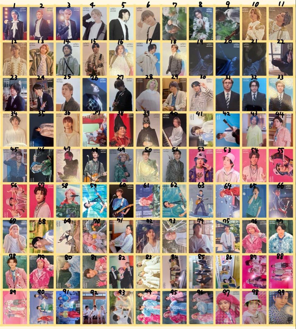 ミセスグリーンアップル バベルの塔 フォトカ バラ売り まとめ売り