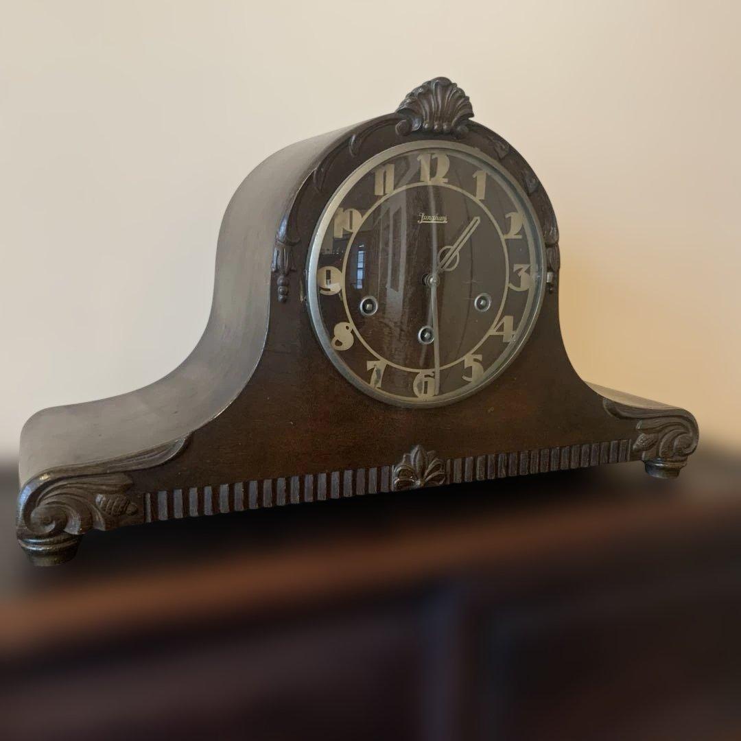 ホ*ウ様 アンティーク置き時計　ユンハンス