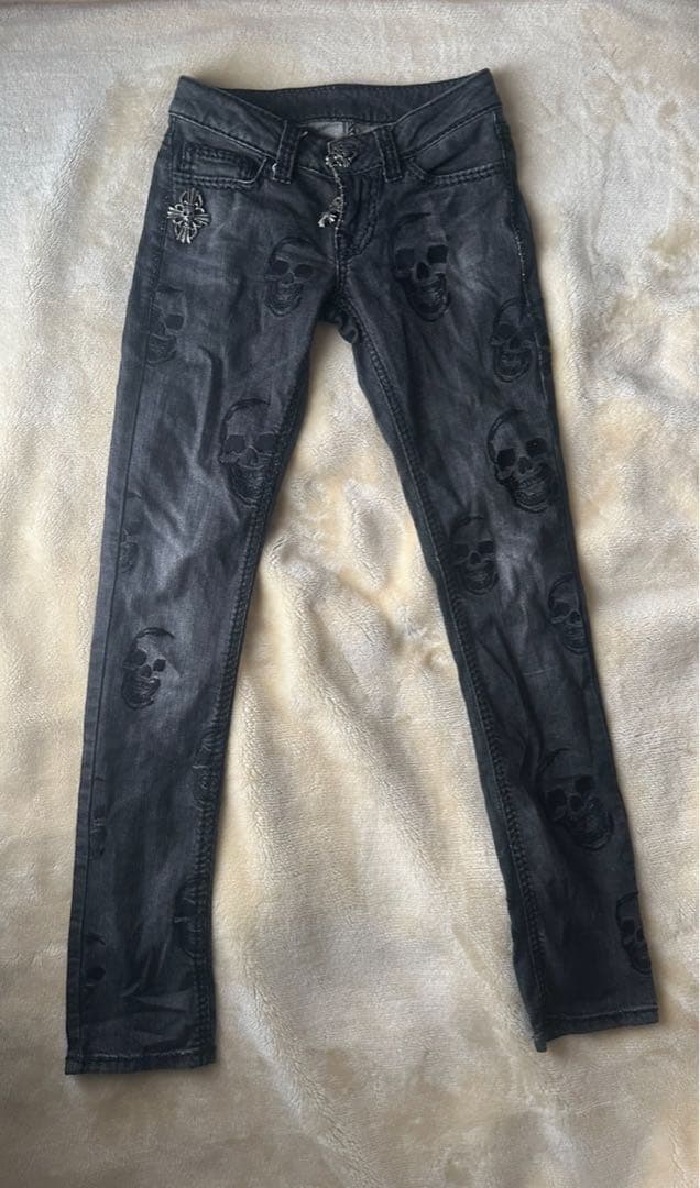 パンツ 00s archive PHILIPP PLEIN SKULL denim