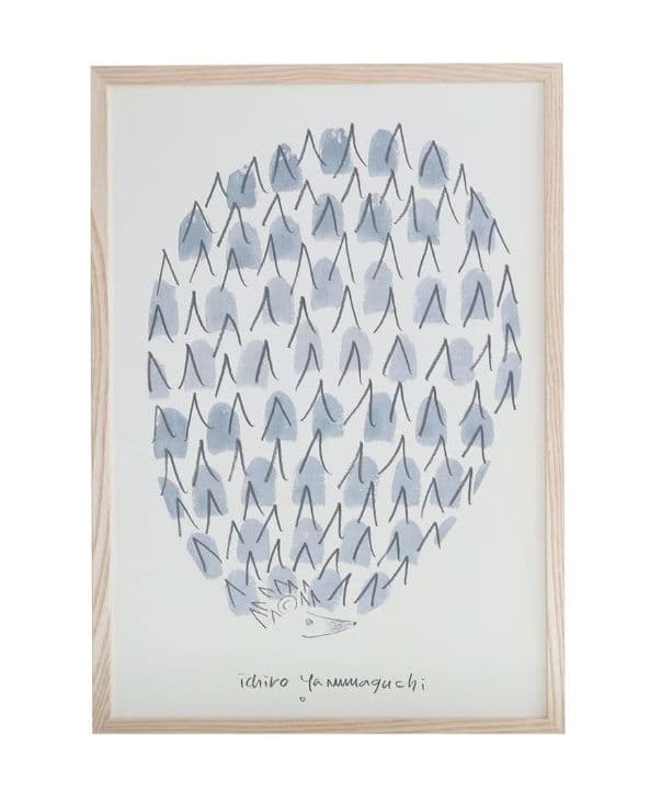 ［ＩＤＥＥ］アートポスター　山口一郎ｈａｒｉｎｅｚｕｍｉ