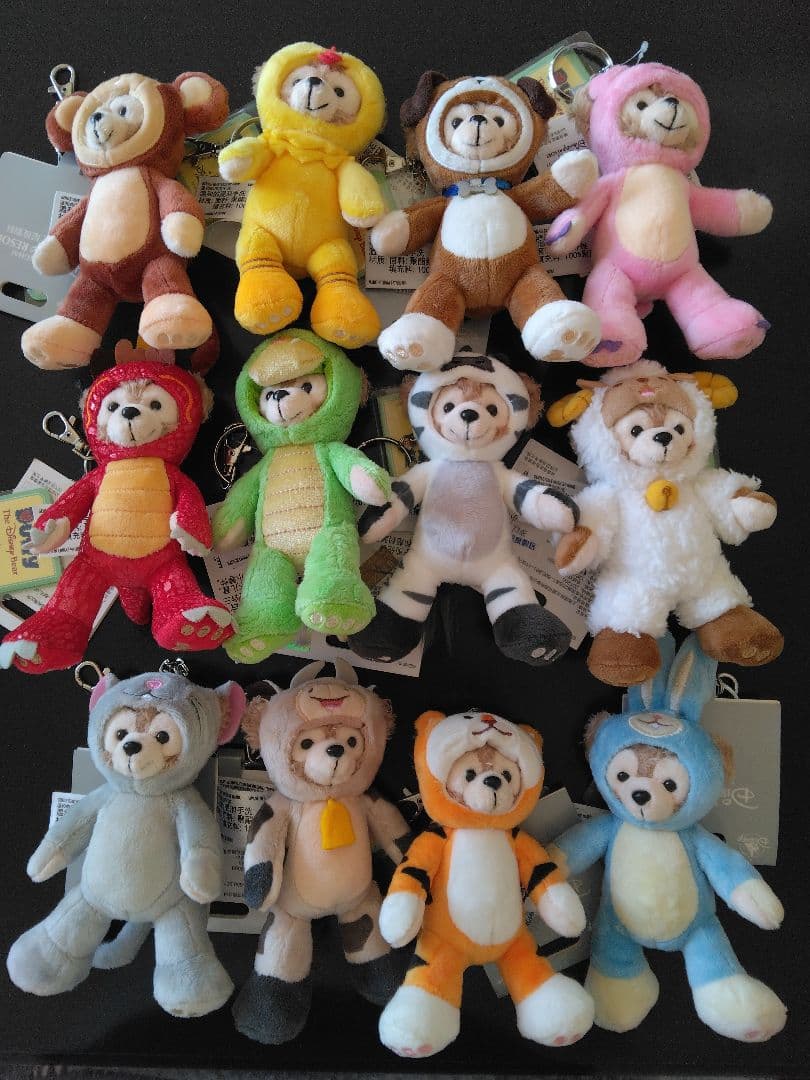 ダッフィー干支 ぬいぐるみストラップ セット販売 - メルカリ