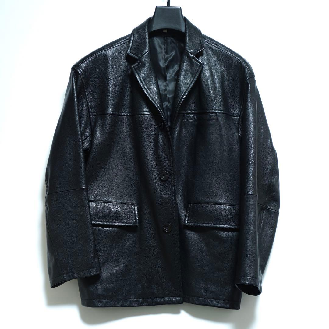 ま*お様 CCU BOX TAILORED JACKET BLACK
