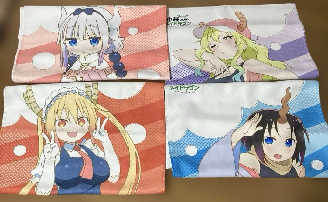 小林さんちのメイドラゴン マイクロファイバー タオル セット