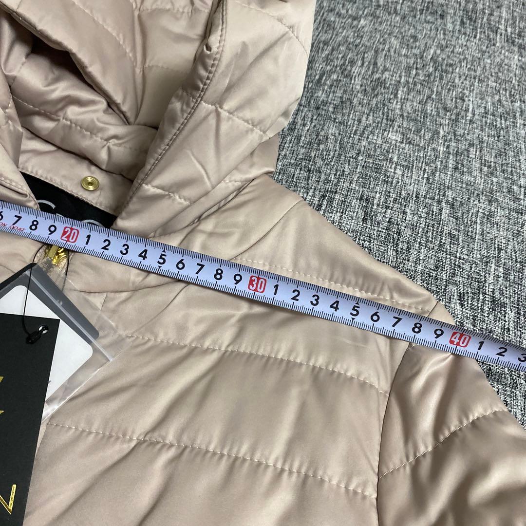 新品未使用 クードシャンスベージュ ザニュールックオブダウン軽量2way