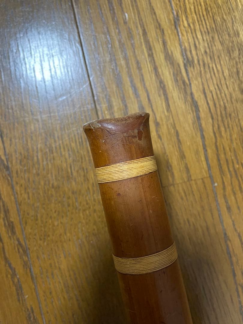 尺八 本体 竹製　破損あり