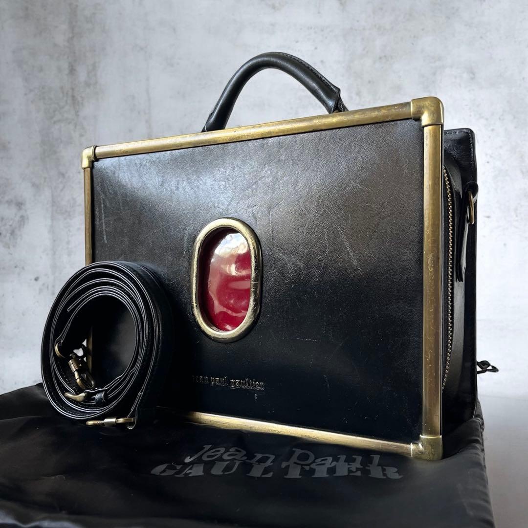 希少✨ジャンポールゴルチエ 名作 ルビーアイ 2way ショルダーバッグ