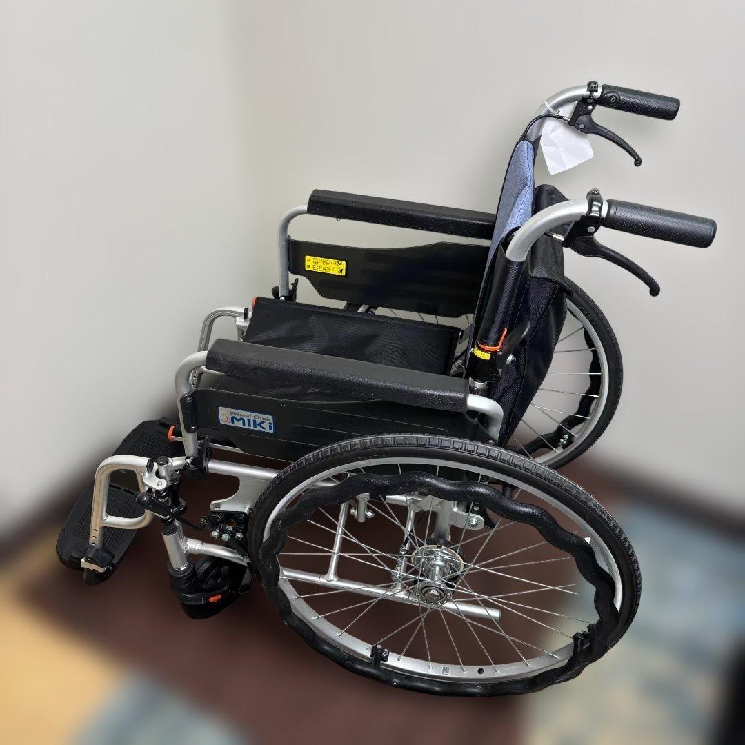 MiKi　ミキ　JTN-1 　車椅子 ジターン （自走式）折りたたみ式