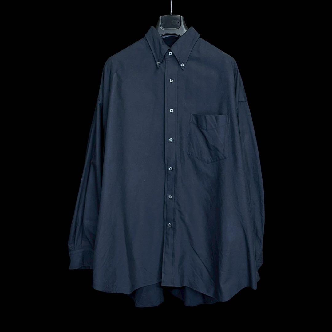グラフペーパー Oxford Oversized B.D Shirt Graphpaper Oxford Oversized S/S B.D Shirt style.2022.5.15. | 2427