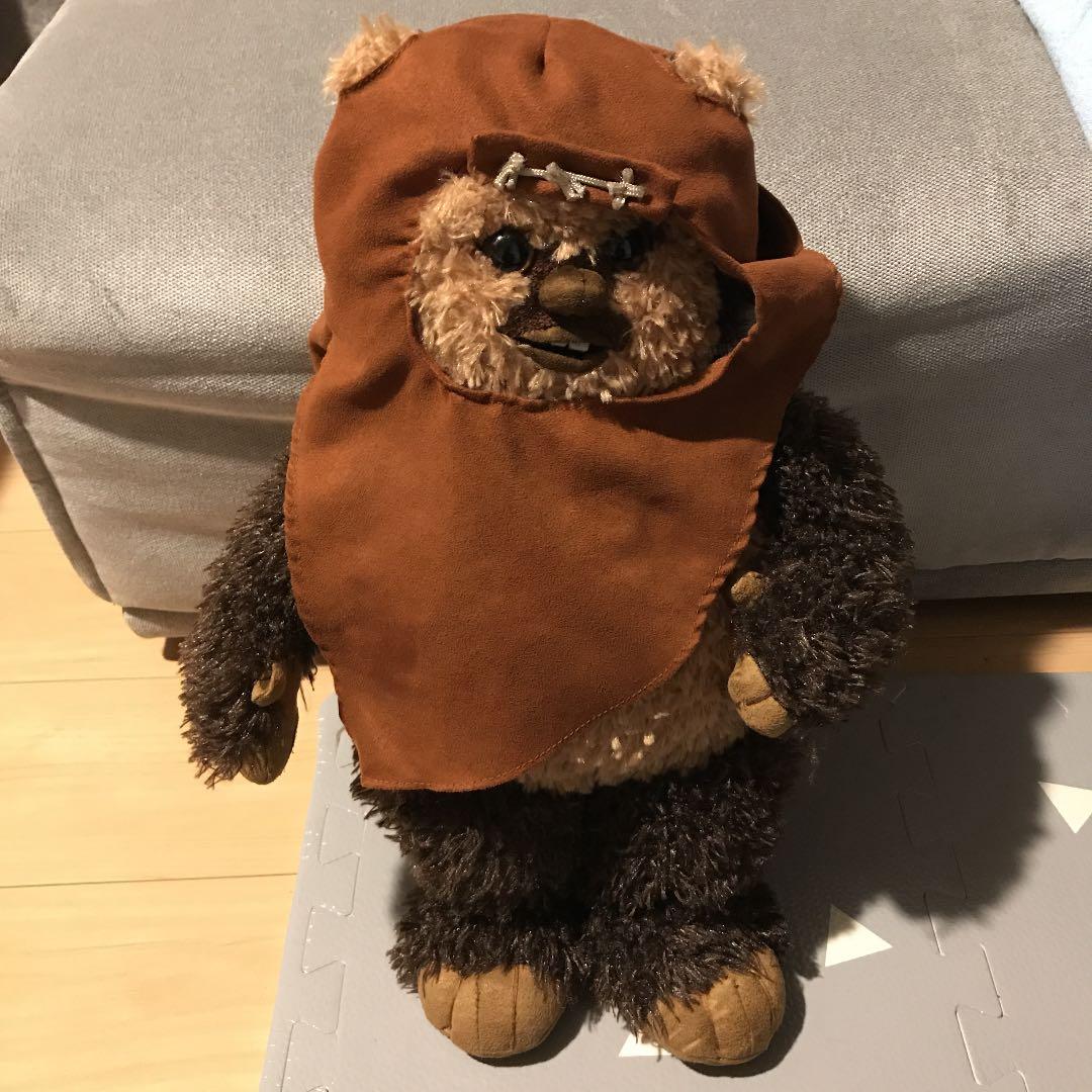 スターウォーズ　イウォーク ウィケット1/2ぬいぐるみ