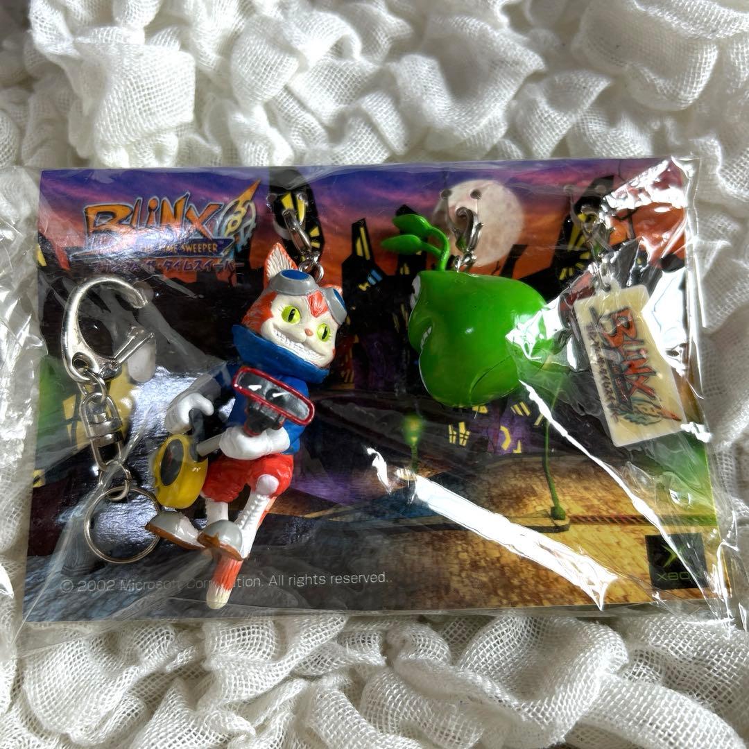 希少 ブリンクス・ザ・タイムスイパー キーホルダー XBOX 2002年