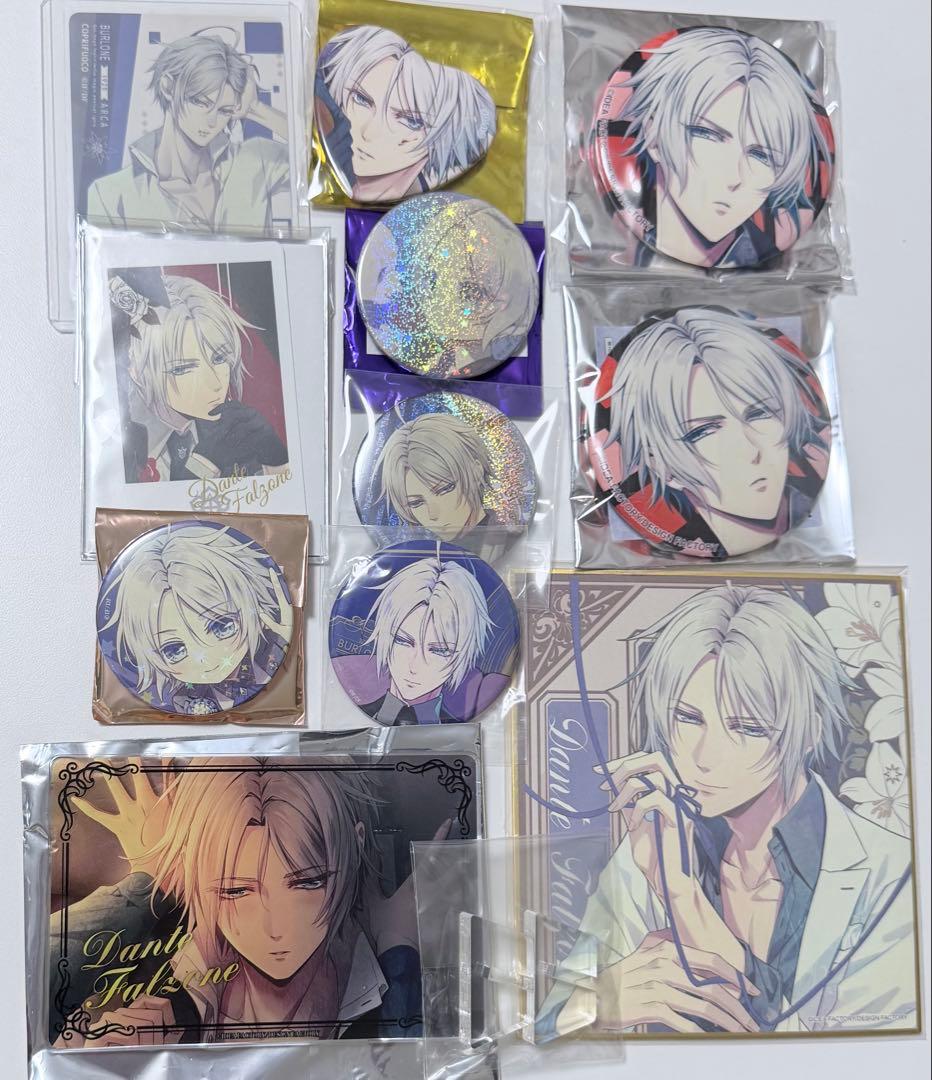 ピオフィオーレの晩鐘 ピオフィ ダンテ ミニアクリルボード アニON 缶バッジ