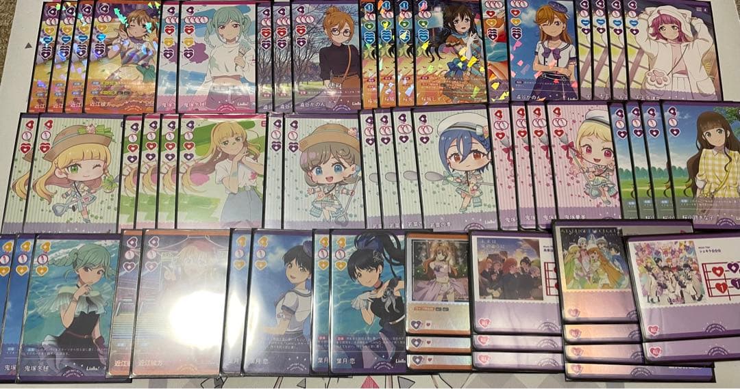 ラブカ　ラブライブカードゲーム　紫アグロ　環境デッキ　butterfly