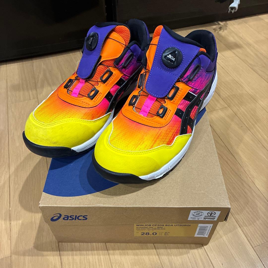 ⭐︎美品⭐︎限定⭐︎アシックス 安全靴 CP209 28cm BOA
