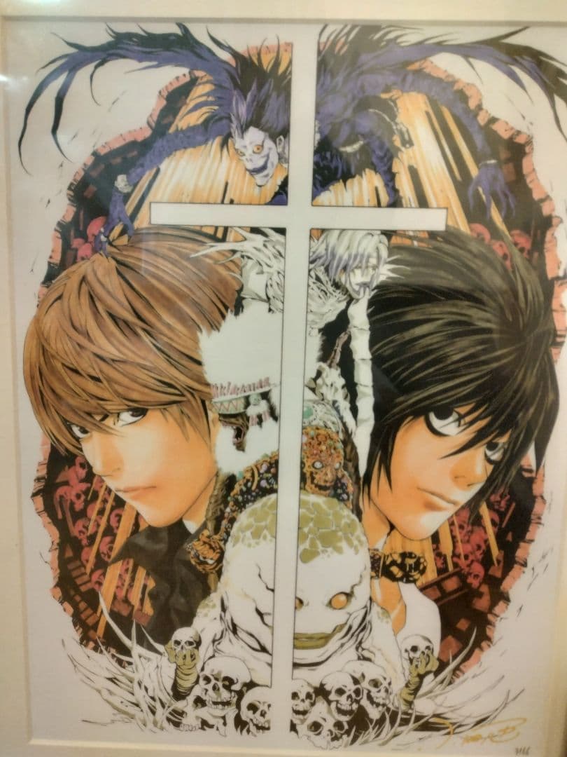 デスノート　複製原画
